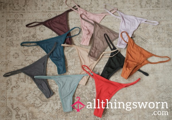 Pick Your 48hr Wear Thong! Wear Photos Included 🤍