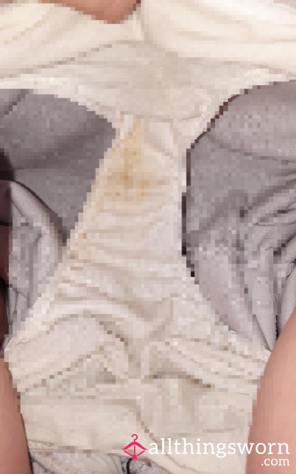 4day Worn Messy Guesset 🥵