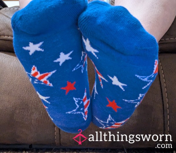 4th Of July Stars Socks