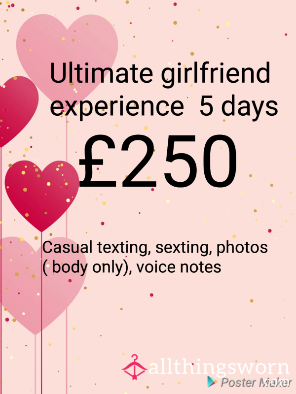 5 Day Girlfriend Experience