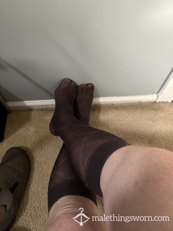 5 Day Worn Patterned Dress Socks.