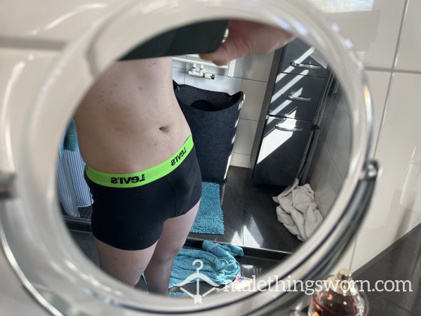 5 Day Worn Toxic Green Levi’s Boxer