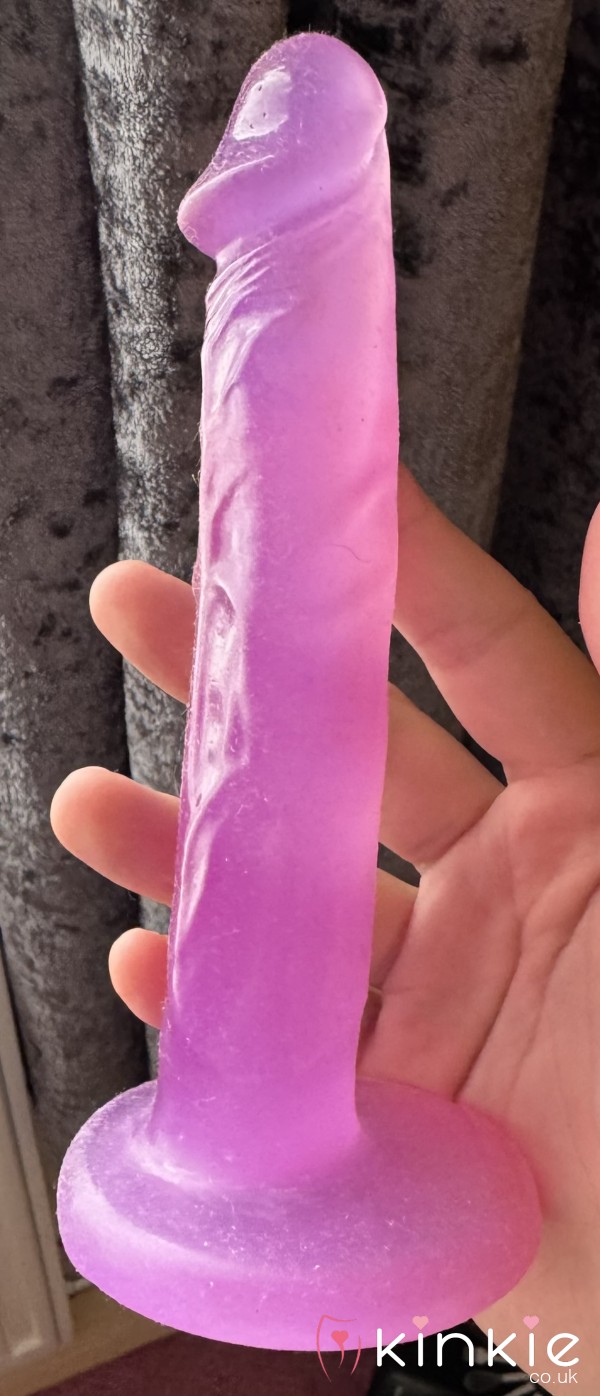 5 Inch Purple Silicone Di**o
