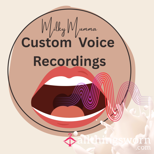 5 Min Custom Voice Recordings 💋