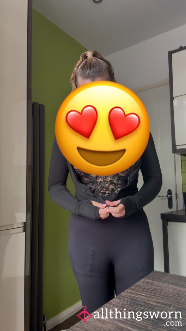 5 Min Gym Clothes Try On Over Lingerie
