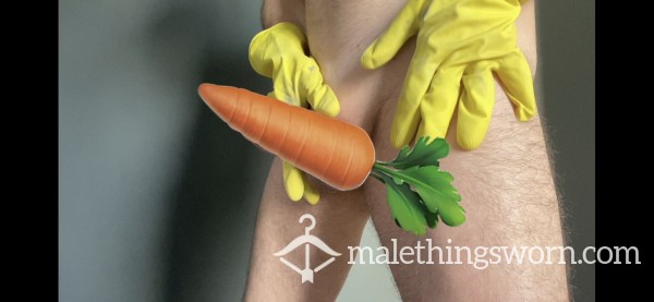 5 Mins - Naked, Erect And Climax. Wearing Rubber Gloves.