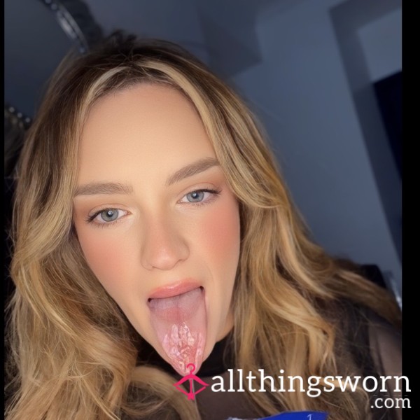 5 Mins Vid Chewing Sweets Lots Of Sp*t And Saliva With My Extra Long Tongue