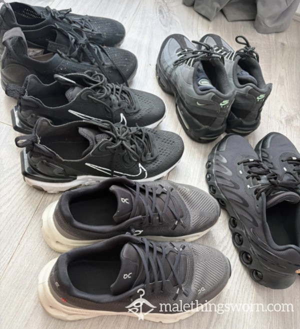 5 Pairs Of Trainers Size 7