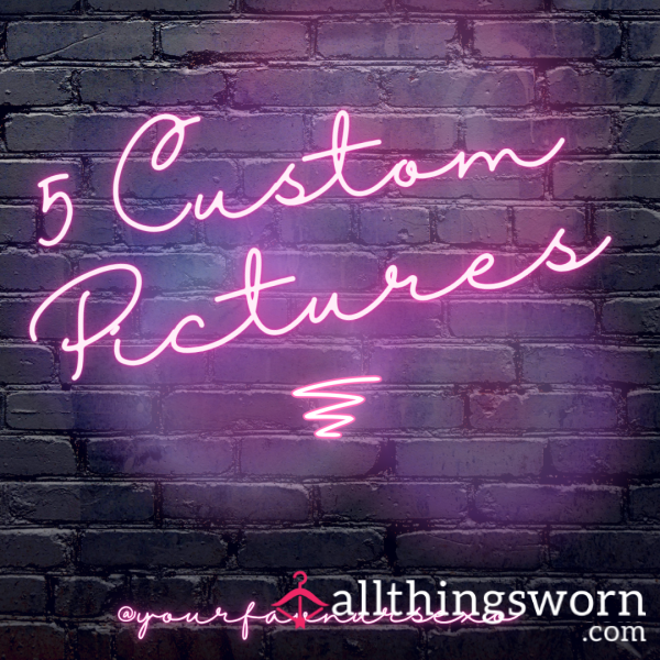 5 Custom Pictures For £20 ✨