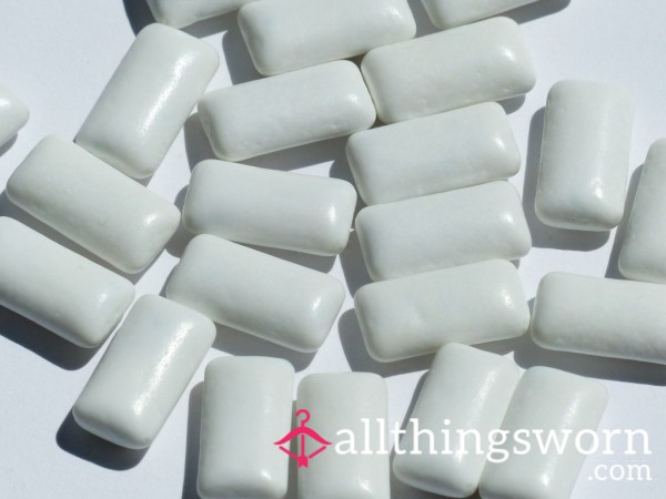5 Pieces Of Chewing Gum, Pre Chewed By Me