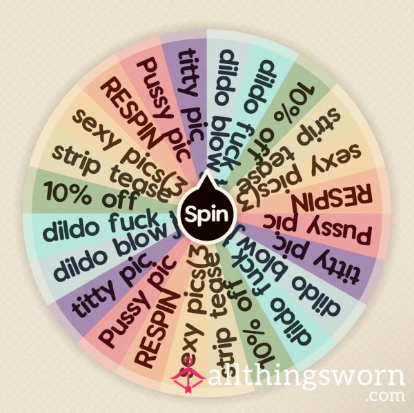 $5 S**y Wheel🤍
