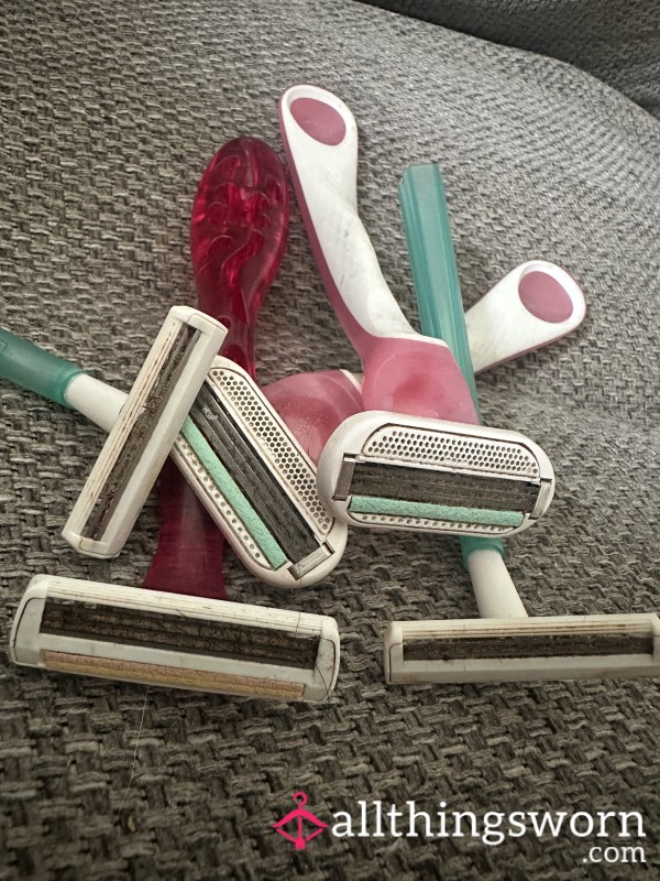 5 Used Razors 🪒