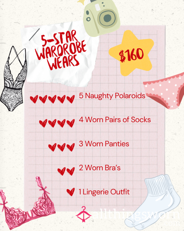 5⭐️ Wardrobe Wears Bundle
