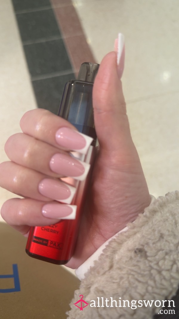 5 Week Old Acrylic Nail Clippings