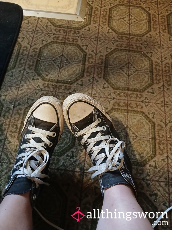 5 Year Old Converse, Carried Me Through Concerts, Traveling  And Countless Hikes