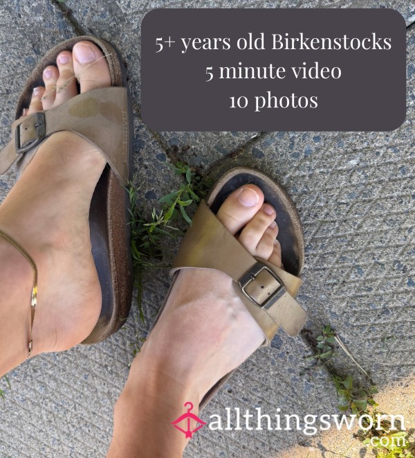 5+ Years Old Birkenstocks | LIMITED Offer | Only In Auction 😜
