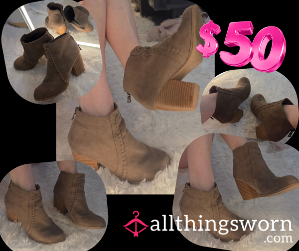 $50 Brown Small Boots