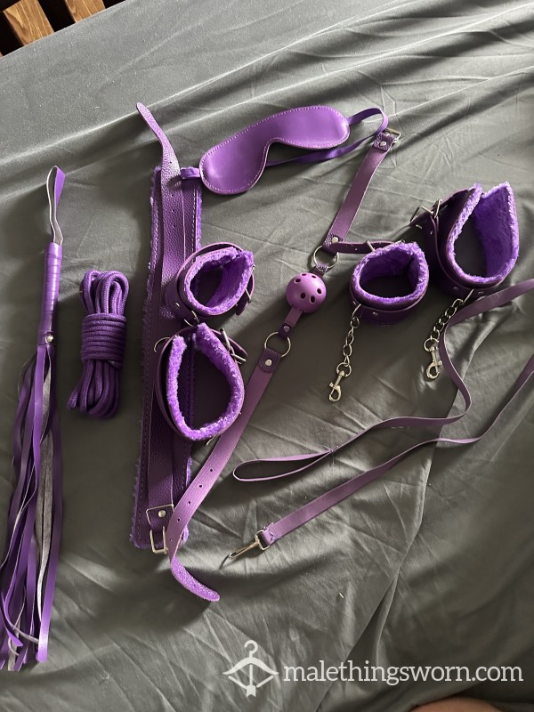 Purple Bondage Set