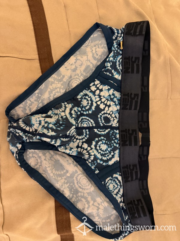 5=10 Tie Dye Brief Size XL