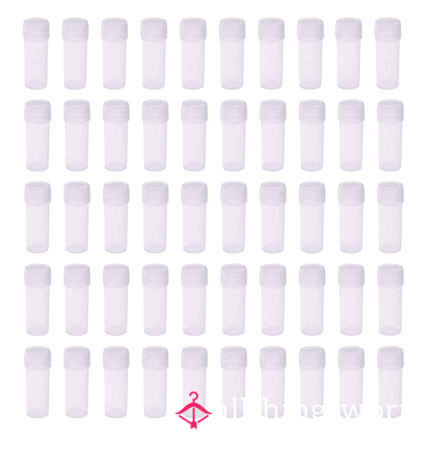 5ml Vials , Lemonade,foot Dust, Hair, Nail Clipping, Fill With Whatever You're Kink Desires
