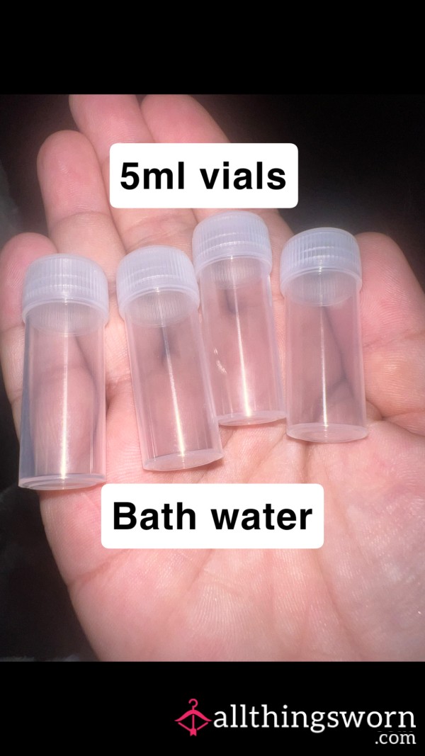 5ml Vials Of My Bath Water