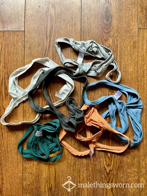 6 Brand New Thongs