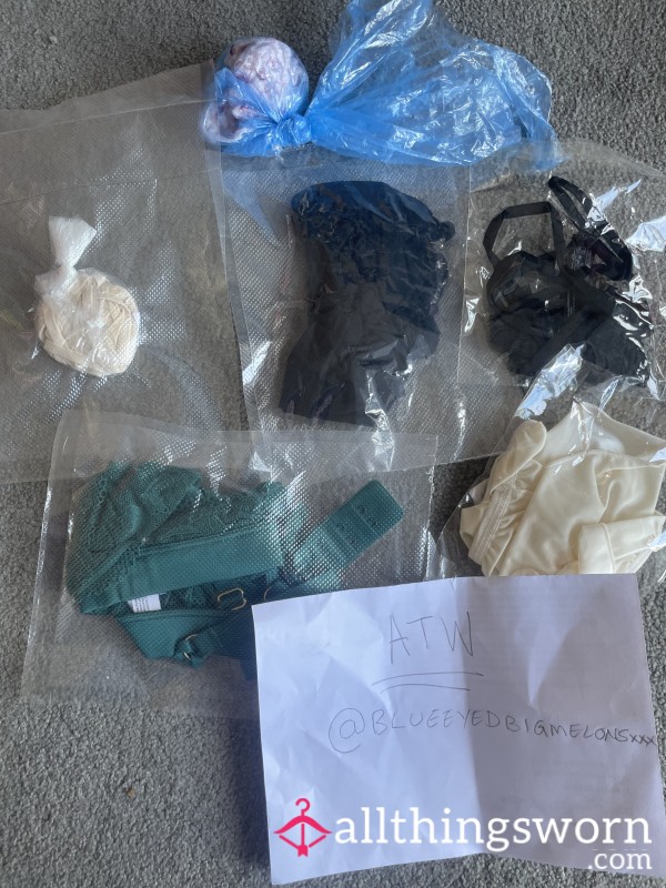 6 Items Thongs , Bras , Nikkas