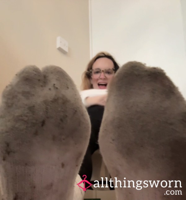 NEW 6 Mins Nasty Humiliation, Requesting You To Lick My Socks Clean While Laughing At What A Pathetic B**ch You Are!!