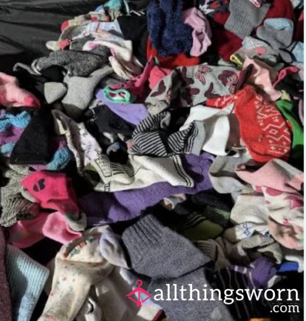 6 Odd Worn Socks - Pick & Mix 🧦