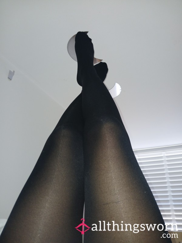 60 Denier Black Tights