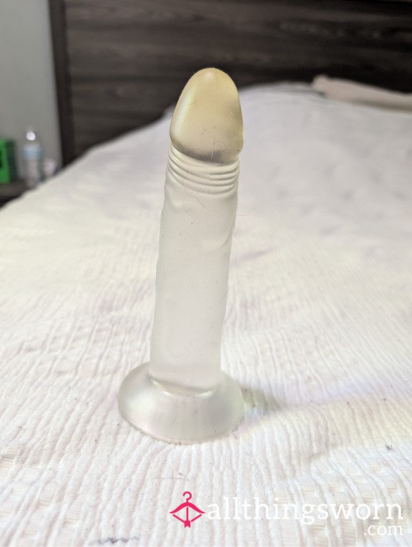 6in Clear Stained Di**o