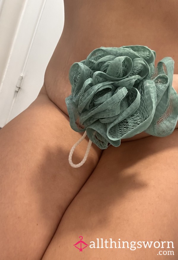 6month + Used Shower Puff