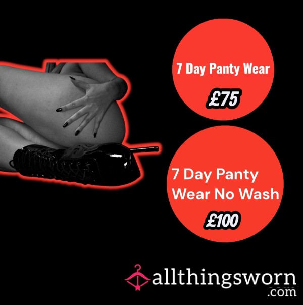7 Day Panty Wear