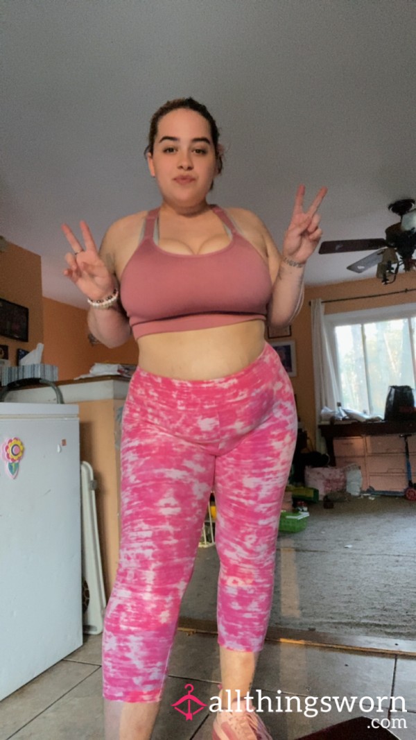 7 Day Wear Hot Pink Work Out Set!