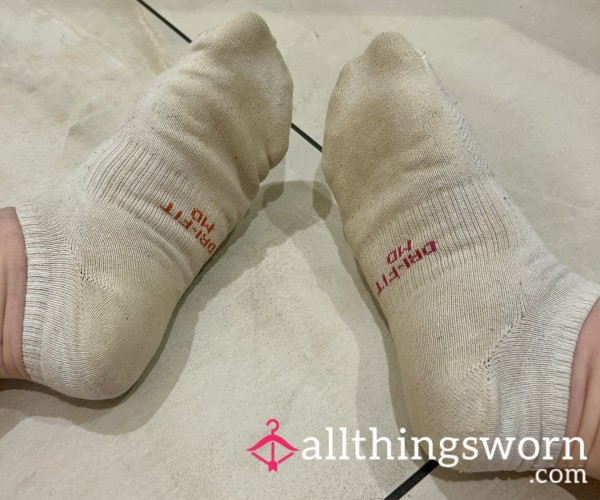 7 Day Wear Nurse Socks - White Mismatch