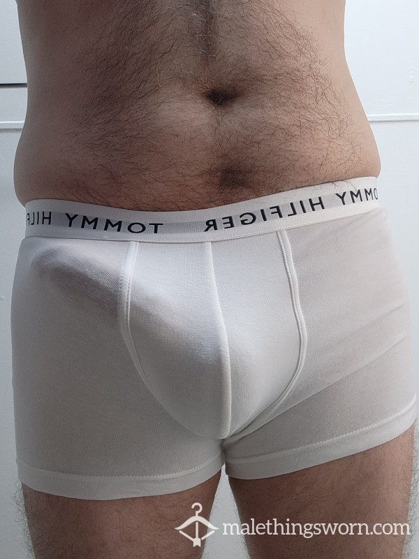 7 Days Worn And Stained Tommy Trunks Size Small