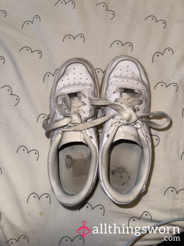 7 Years Of Sin: My Filthy Size 5 Bratty Air Forces 👟💦