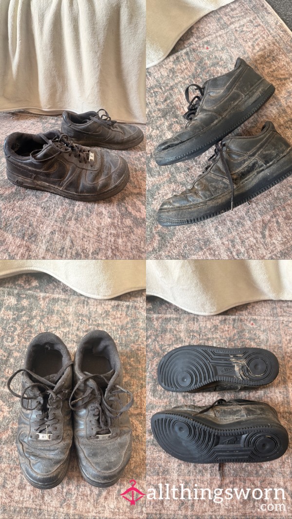 7 YRS WEAR - Heavily Worn Nike Trainers