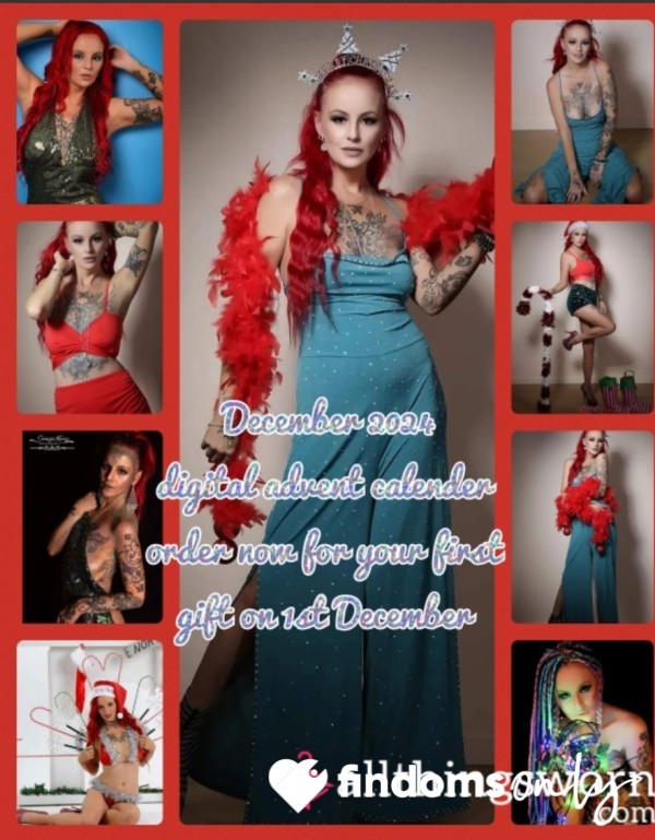 $70 PaganVikingGoddess Digital 2025 Advent Calender Available Now For Delivery On 1st December