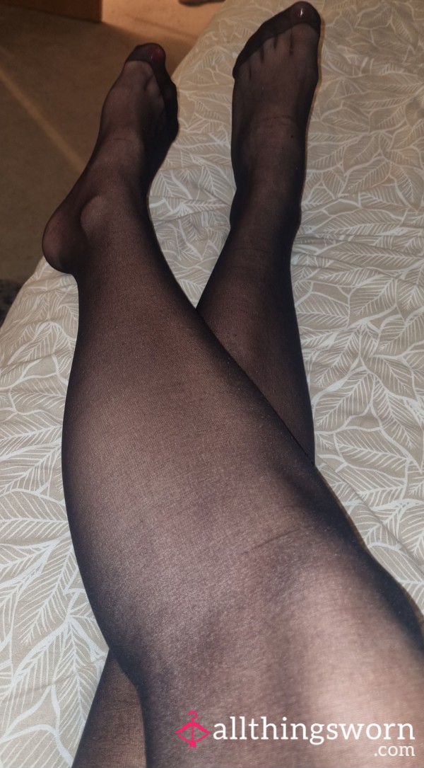 🖤 72 Hour Wear 15 Denier Black Tights 🖤