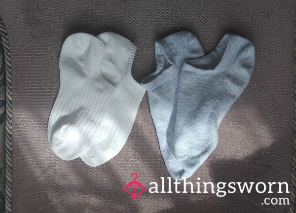 72 Hrs Min Wear. No Show Socks