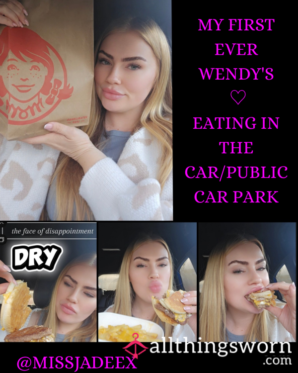 Eat With Me - Wendy's Edition 🍔🍟😍