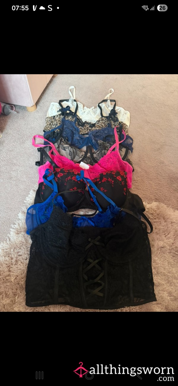 8 Bras All For 28.00