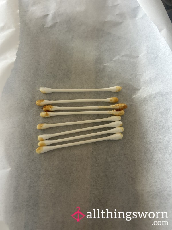 8 Ear Buds Very Well Used I Now Feel Nice And Clean In My Ears 👂🤤😉