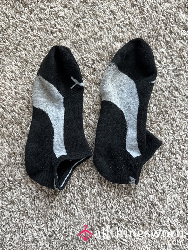 8-Hour Shift + Workout = Perfectly Used Socks 😈