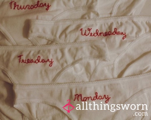 8 Hour Shifts & Pregnant, 5 Days Worn And Personalized