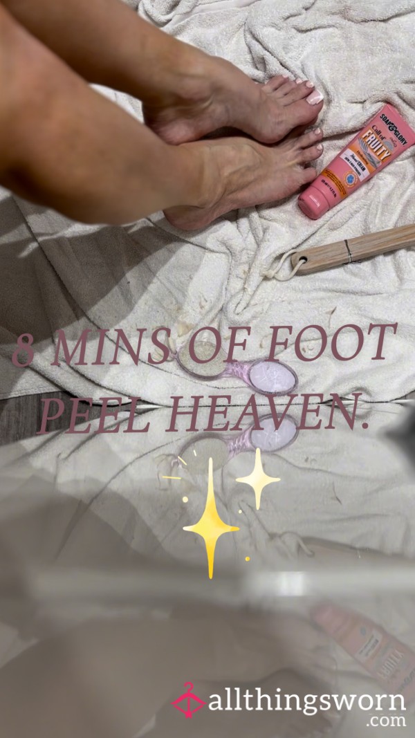 8 Mins Worship My Feet As I Pamper Them After P**l 🦶⭐️💦💋