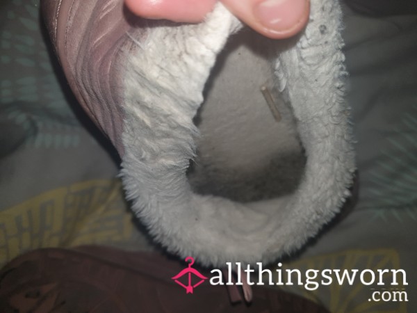 8 Month Old Used Slippers Never Washed 🤪