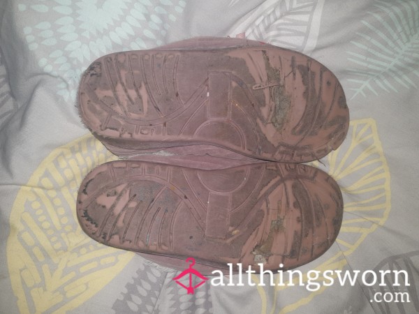 8 Month Old Used Slippers Never Washed 🤪