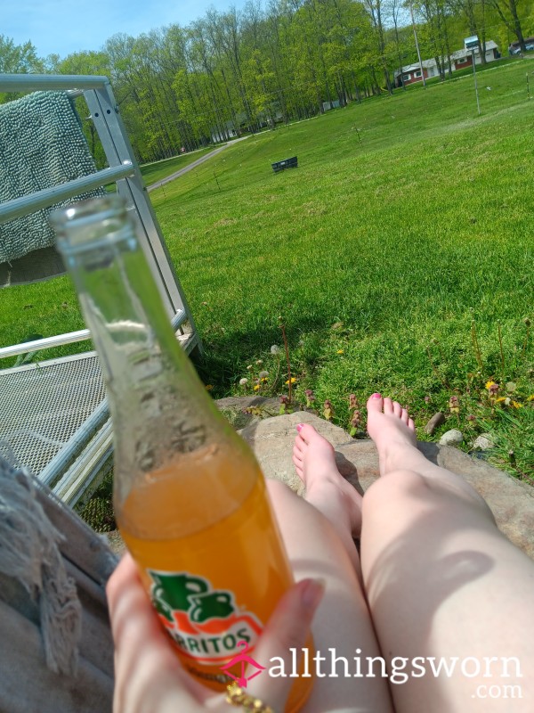 85°f And Barefoot Relaxing